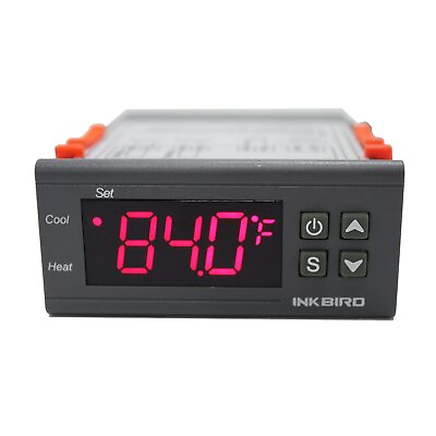 #ad Dual Stage DV 12V Digital Temperature Controller Fahrenheit Thermostat Heatin... $26.92