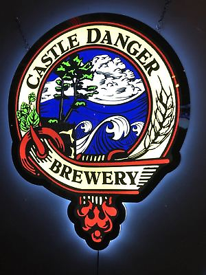 #ad Castle Danger Brewery Beer Minnesota LED 20quot; Neon Sign Light Lamp Bar Wall Decor $144.99