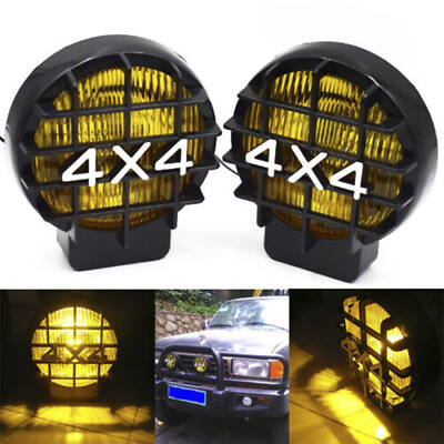 #ad 5.5quot; 4X4 Round Off Road Driving Halogen Fog Led Work Light Lamp Spotlight JL Pe C $24.55
