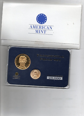 #ad ABRAHAM LINCOLN PRESIDENTIAL PROOF SET AMERICAN MINT SERIES $4.99
