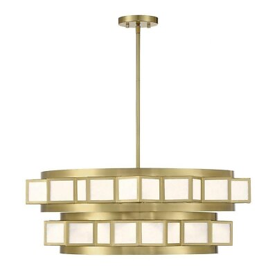 #ad 6 Light Chandelier In Modern Style 10 Inches Tall and 29 Inches Wide $2133.95