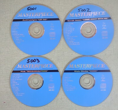 #ad Karaoke CDG Masterpiece Series The Whole Album Lot of 4 $14.97
