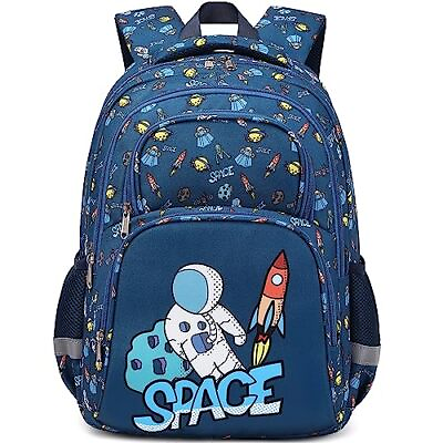#ad Cute Rocket School Backpack For Boys Elementary Kindergarten Kids School Bag ... $43.24