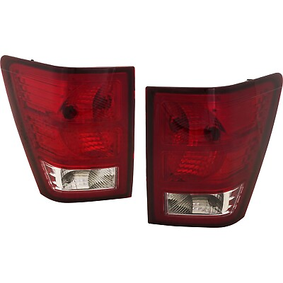 #ad Set of 2 Tail Light For 2007 2010 Jeep Grand Cherokee Limited LH amp; RH $69.23