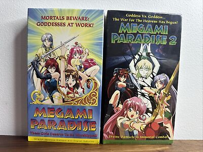 #ad Megami Paradise VHS 1995 1 2 Rare $44.99