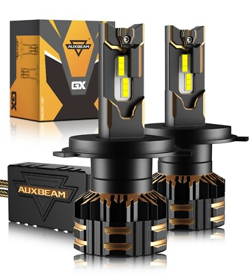 #ad 2x H4 9003 LED Headlights Bulbs High Low Beam Conversion Kits 6500K 120W CANBUS $87.99