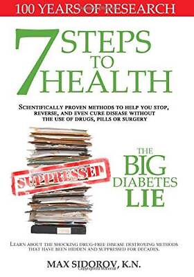 #ad 7 Steps to Health Paperback By M. SIDOROV GOOD $5.15