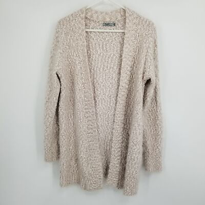 #ad Symple NYC Women#x27;s Long Sleeved Cardigan Sweater Size Medium $12.00