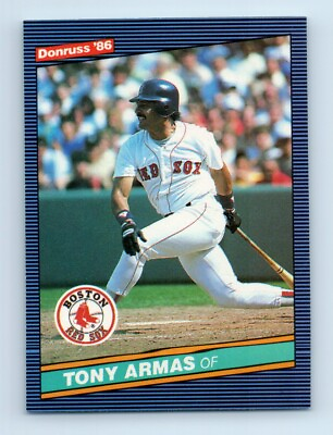 #ad 1986 Donruss Tony Armas Boston Red Sox #127 $0.99