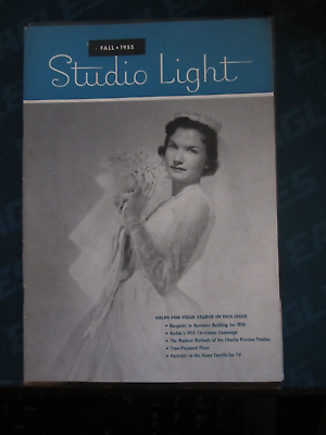#ad Studio Light Magazine Fall 1955 Eastman Kodak Photography N $19.99