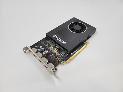 #ad Nvidia Quadro P2000 5GB GDDR5 PCIe 4x Display Port Graphics Card Dell P N:087CG5 $169.99