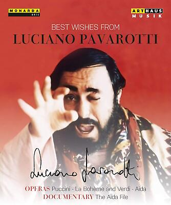 #ad Best Wishes From Luciano Pavarotti Feat Music Of Giuseppe Verdi Giacomo P DVD $23.53