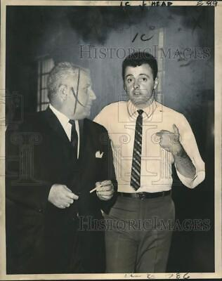 #ad 1964 Press Photo Convict John Scariano testifies at District Court noo57506 $16.99