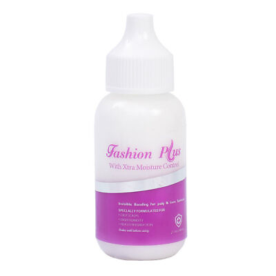 #ad Fashion Plus Lace Wig Glue Hold Lace Glue Hair Glue Adhesive White 1.3OZ $10.98