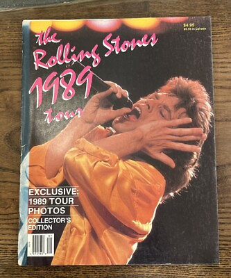 #ad The Rolling Stones 1989 Tour Exclusive 1989 Tour Photos Collector#x27;s Edition $8.95