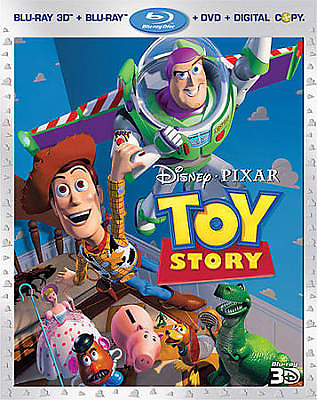 #ad Toy Story Blu ray 3D Blu ray DVD Combo Blu ray $8.40