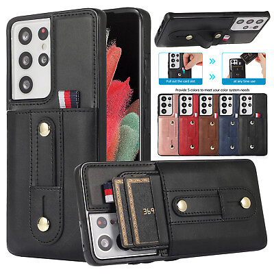 #ad Leather Wallet Stand Case For Samsung A51A71A12A22 A32 A42A52A72 A13A33A53A73 5G $8.23