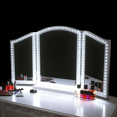 #ad SNPDE LED Vanity Mirror Lights for Makeup Dressing Table Vanity Set 13ft Zigzag $14.15