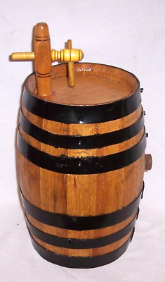 #ad ANTIQUE 1 Gallon BOURBON Whiskey Moonshine BARREL American Oak STAVES $139.99