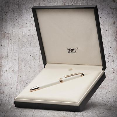 #ad Montblanc Meisterstück Solitaire Red Gold Classique Fountain Pen ID 113323 OVP $1979.00