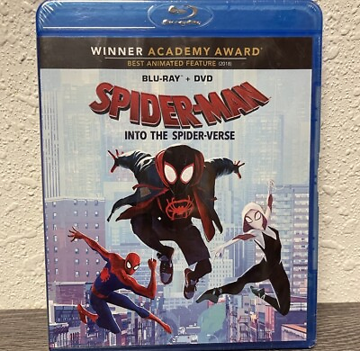 #ad Spider Man: Into the Spider Verse Blu ray 2018 $9.90