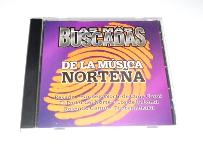 #ad Las Mas Buscadas De La Musica Nortena Music CD Cut Out by Spine of Case $4.80