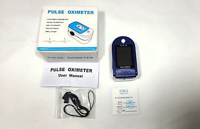 #ad Pulse Oximeter Fingertip Blood Oxygen SpO2 Monitor PR PI heart rate FDA CE $8.88