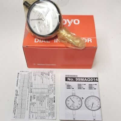 #ad Mitutoyo Standard Dial Gauge Measuring Range 10mm Japan $123.00