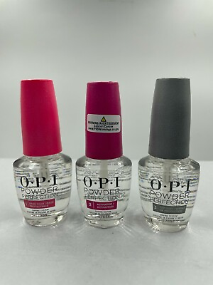 #ad OPI Powder Perfection 3 Step Dipping System Pick Your Bottle 0.5 Fl oz $39.99
