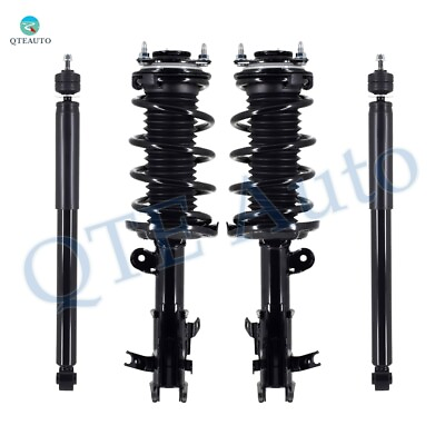 #ad Front Quick Complete Strut Rear Shock To 2013 2015 Acura ILX Monotube Perform $310.00