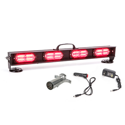 #ad LED Wireless Tow Trailer Light Bar Stick Flashing Warning Magnetic Base Truck $165.88