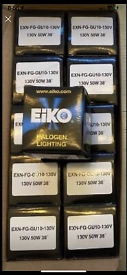 #ad Eiko Halogen Lighting 130V 50W 38•BRAND NEW Disc Price On Multi Purchases $2.44