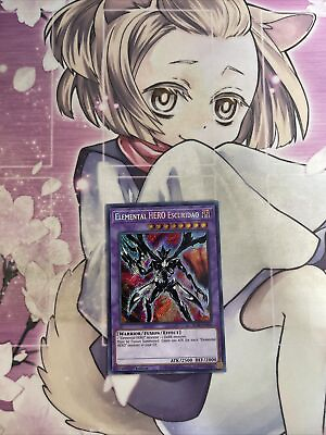 #ad Elemental Hero Escuridao BLAR EN056 Secret Rare 1st Edition YuGiOh NM $4.99