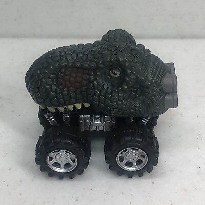 #ad Mini Dinosaur Toy Model Pull Back Cars Wheel Truck Toys for Children#x27;s Gifts $7.37