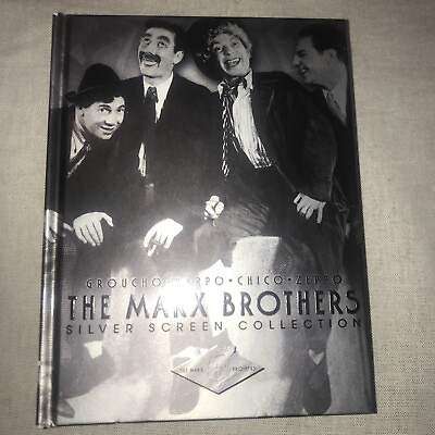 #ad The Marx Brothers Silver Screen Collection 2004 DVD 6 Disc Box Set amp; Booklet VG $11.11