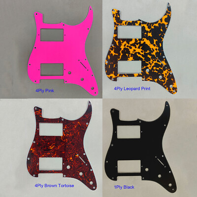 #ad For US 11 Holes HH PAF Humbucker Coil Strat Guitar pickguard Scratch Plate $13.88
