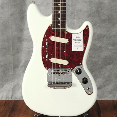 #ad New Fender Made in Japan Traditional 60s Mustang Olympic White Guitar From JP $993.56