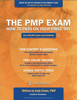 #ad The PMP Exam: How to Pass on Your First Try Sixth Edition $6.68