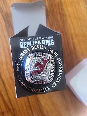 #ad NJ DEVILS 2000 STANLEY CUP REPLICA RING NEW $30.00