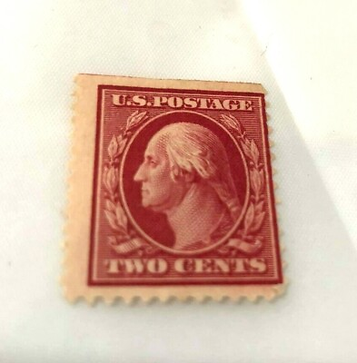 #ad RARE 1910 US 2c stamp George Washington SOLD AS IS $493.99