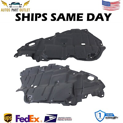 #ad New Engine Splash Shield Left amp; Right Side Set of 2 For 2007 2011 Toyota Camry $49.90