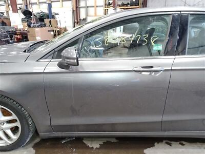 #ad 2014 Fusion Left Driver Side Front Door Assembly Color: Gray Uj $620.00