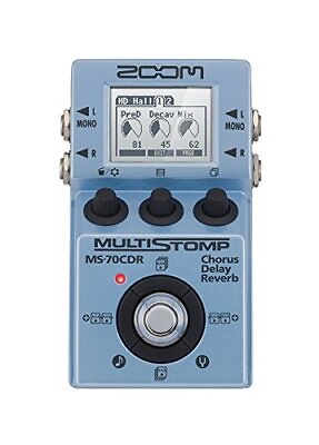 #ad ZOOM MS 70CDR Guitar Multi Effects Brand New Versatile Pedal FS JP $304.55
