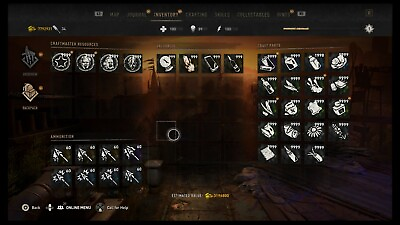 dying light 2 PSN all craft parts craftmaster parts gearamp; Legendary weapons $12.50