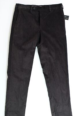 #ad The Mens Store at Bloomingdales Stretch Corduroy Regular Fit Pants 38 Dark Brown $13.86