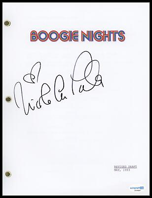 #ad Nicole Ari Parker quot;Boogie Nightsquot; AUTOGRAPH Signed Becky Script Screenplay ACOA $125.00