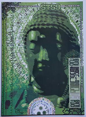 #ad Sound Tribe Sector 9 Concert Poster 2002 Signed by Rhythmic Dog $54.60