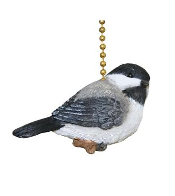 #ad Chickadee Little Bird Birdie Fan Light Pull Chain $12.99