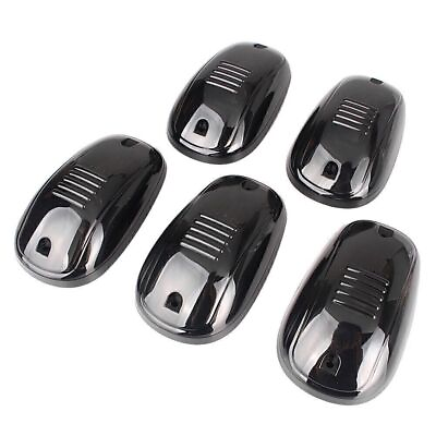 #ad 5x Running Marker Light Covers Cab Roof Top Light Bulbs For Truck Car SUV Jeep $45.92