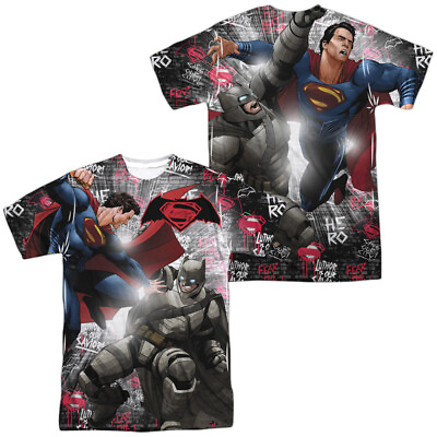 #ad Batman v Superman quot;Showdownquot; Dye Sublimation T Shirt or Sleeveless Tank $42.39